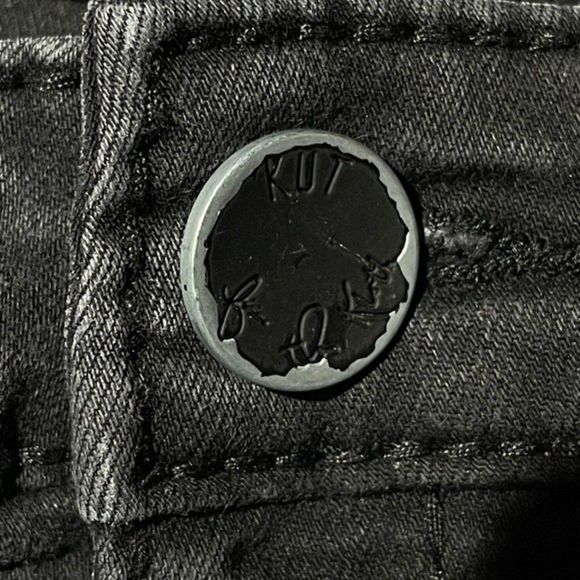 Kut From The Kloth Jeans Faded Black Size 14 - Picture 8 of 9